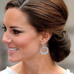 Kate Middleton et son low bun