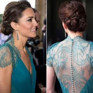 Kate Middleton et son low bun