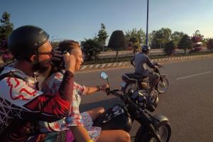 Coiffeur de l'extrême motobarber