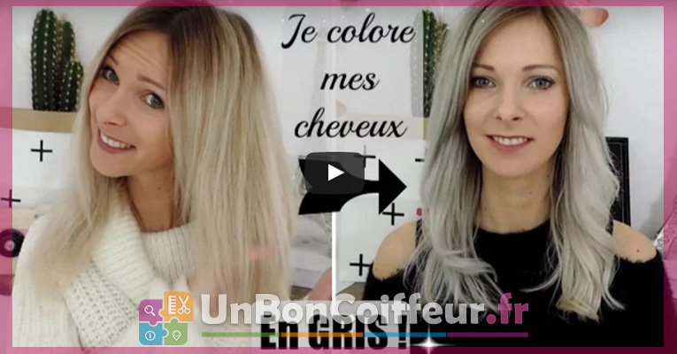 Cindy Chtis Colore Ses Cheveux En Gris Vidéo Du 17