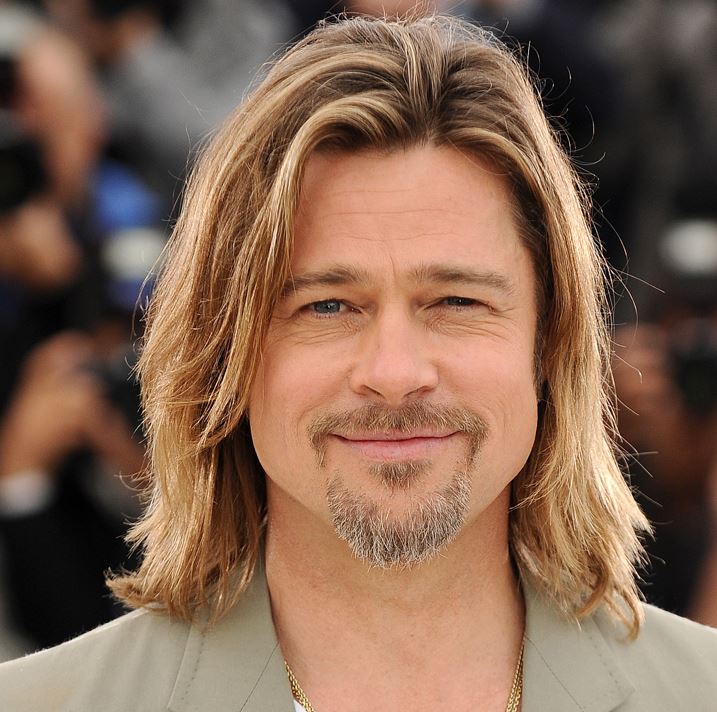 Coiffure de Brad Pitt